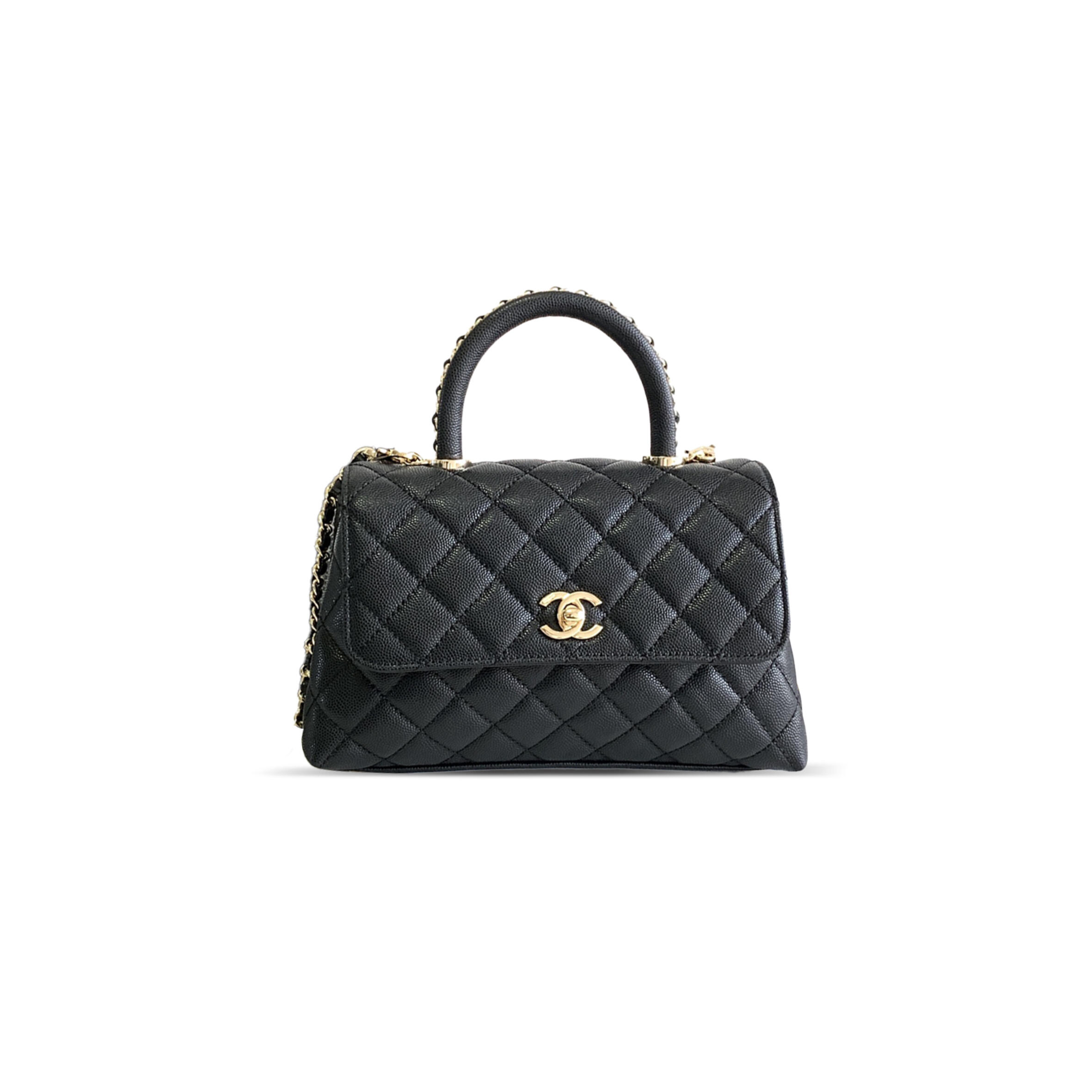 CHANEL 23P COCO HANDLE A92990 (23*14*10cm)